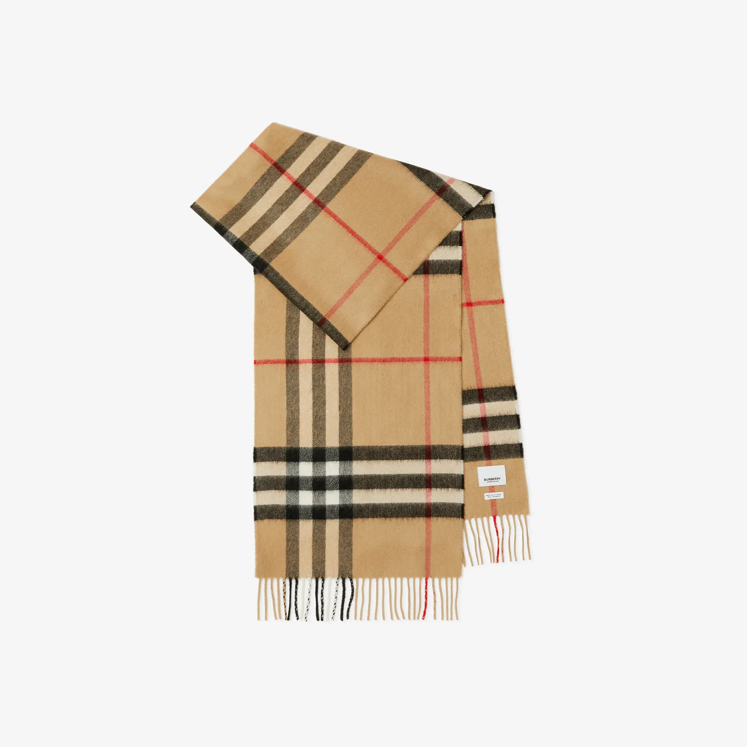 BB2010BEIGE burberry like cashmere feel scarf