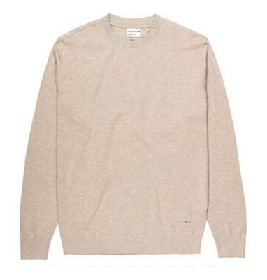145806 Men&#39;s L/S cashmere touch light weight crew neck sweater