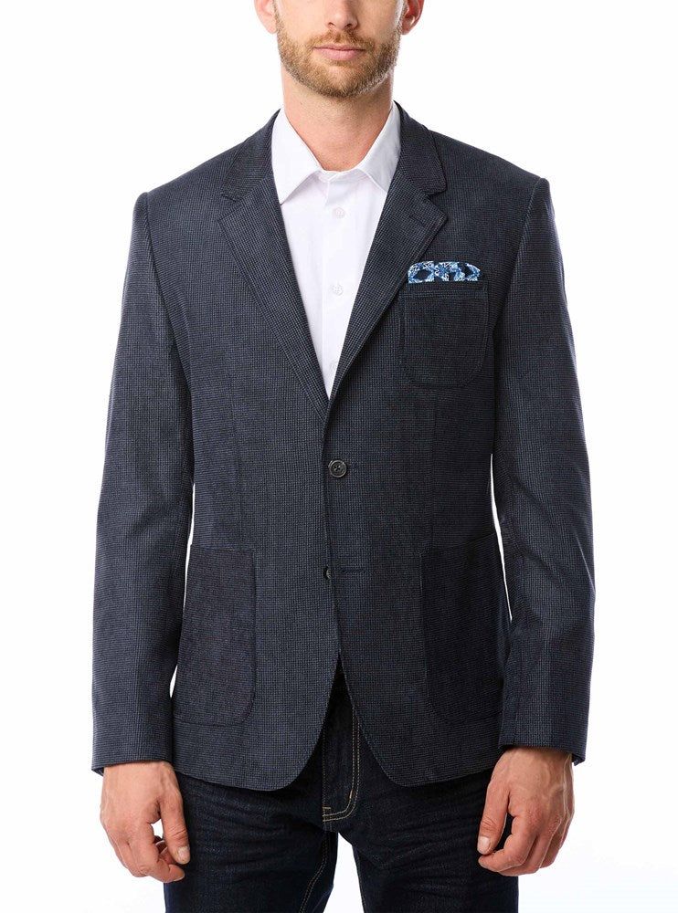 542199 Men&#39;s soft patterned blazer/suit jacket
