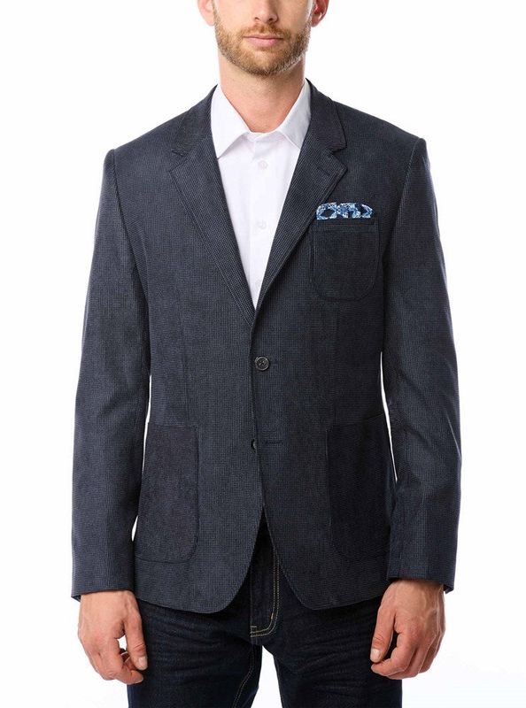 542199 Men&#39;s soft patterned blazer/suit jacket