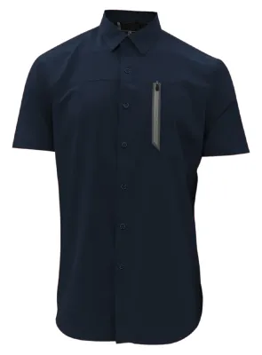 7464700 solid 4-way stretch dry edition short sleeve shirt