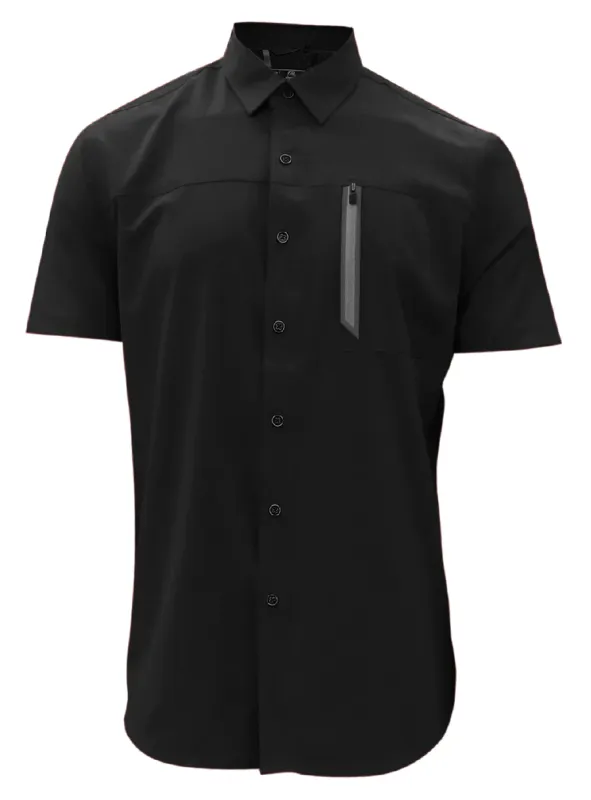 7464700 solid 4-way stretch dry edition short sleeve shirt