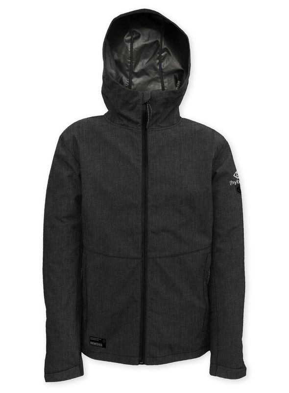 7468241 Men&#39;s hooded zip front breathable wind resistant 28 inch length