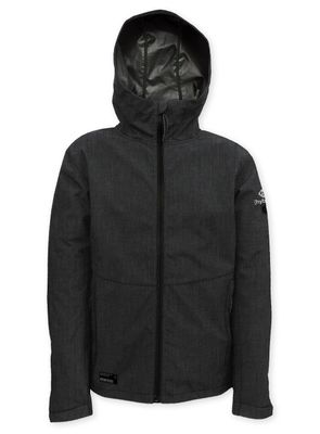 7468241 Men&#39;s hooded zip front breathable wind resistant 28 inch length