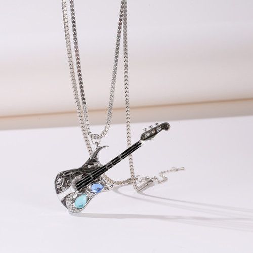 NL-050-A9838 Guitar necklace