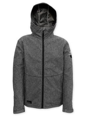 7468241 Men&#39;s hooded zip front breathable wind resistant 28 inch length