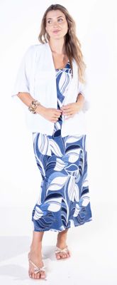 5454 Short sleeve open cardigan