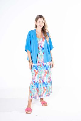 5454 Short sleeve open cardigan