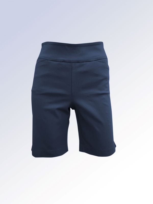 8465011 Pull on bermuda stretch short w/front pockets