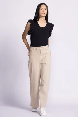 PA-2526 Wide leg Mallory denim