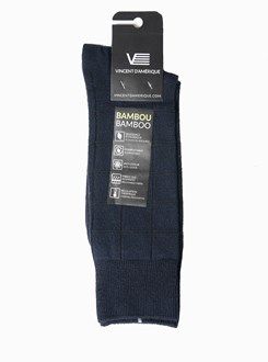 B75503 Bamboo solid dress sock