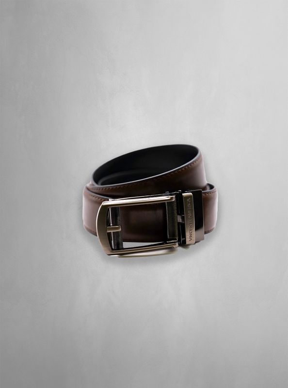 B75648 Men&#39;s leather belt