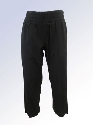 8466002 Elastic waist capri w/pockets