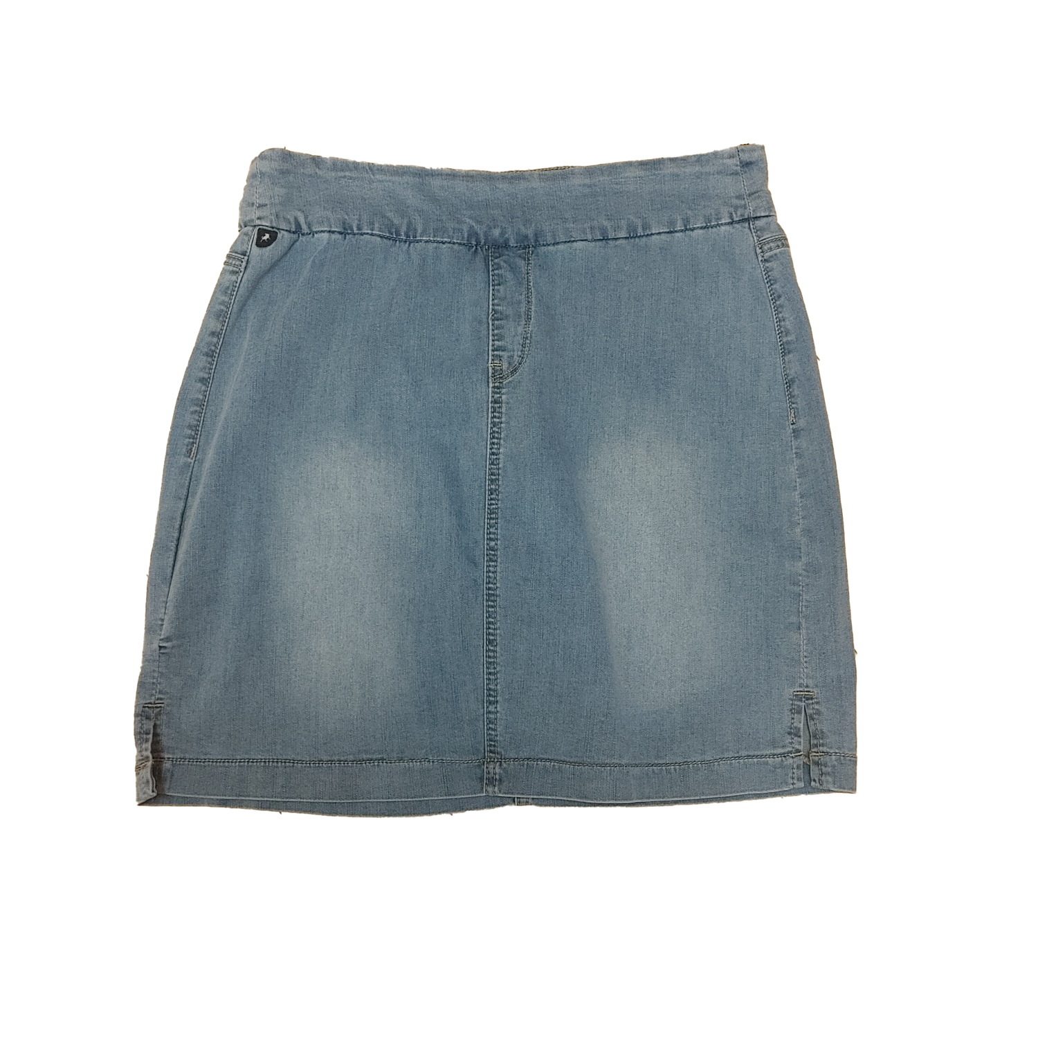 2956657500 Pull on denim skort
