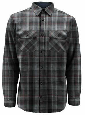 7564544 Checkered cotton blend light brushed flannel shirt