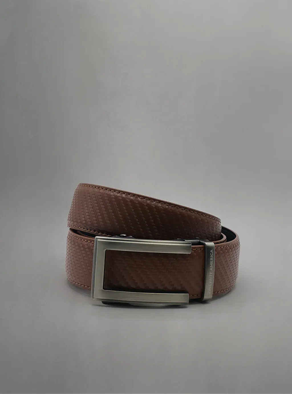B75650 Men&#39;s woven look print belt