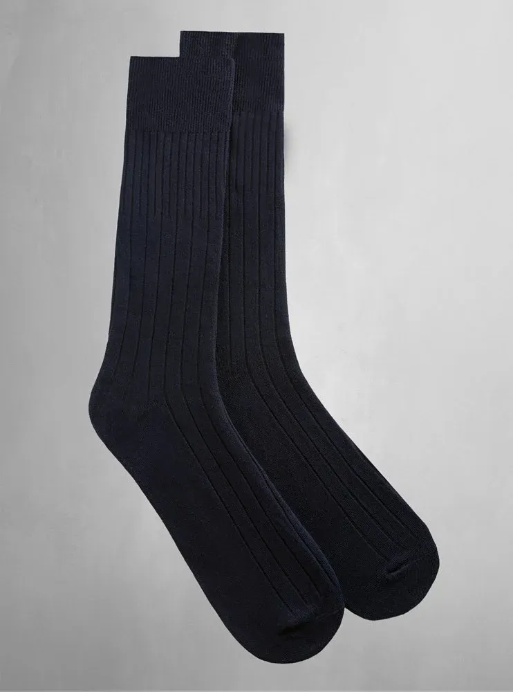 B75504 Men&#39;s bamboo blend socks w/antibacterial treatment designed for diabetics