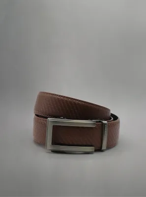 B75650 Men&#39;s woven look print belt