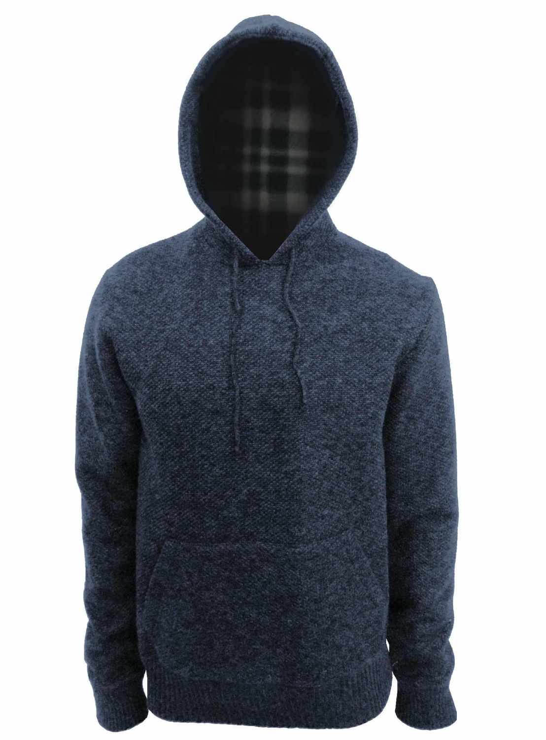 7568625 Men&#39;s hooded kangaroo pocket sweater w/soft fleece lining