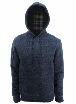 7568625 Men&#39;s hooded kangaroo pocket sweater w/soft fleece lining