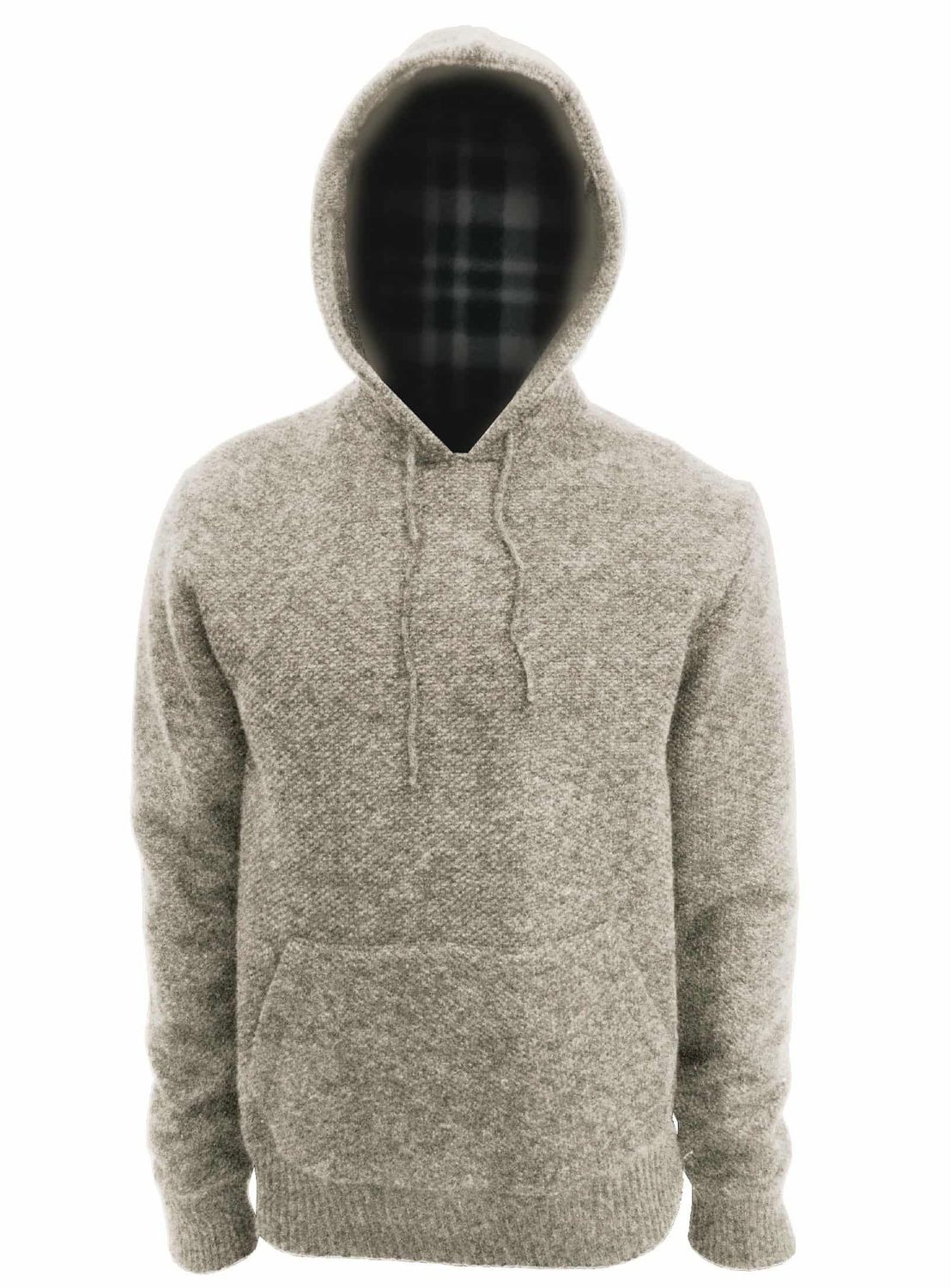7568625 Men&#39;s hooded kangaroo pocket sweater w/soft fleece lining