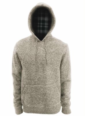 7568625 Men&#39;s hooded kangaroo pocket sweater w/soft fleece lining