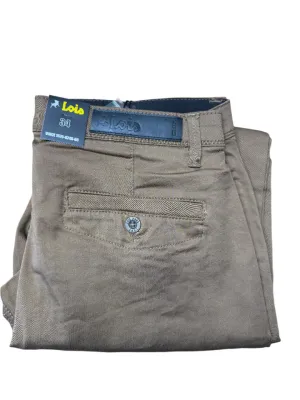 1679-6240-66 Men&#39;s mid low waist slim leg stretch pant