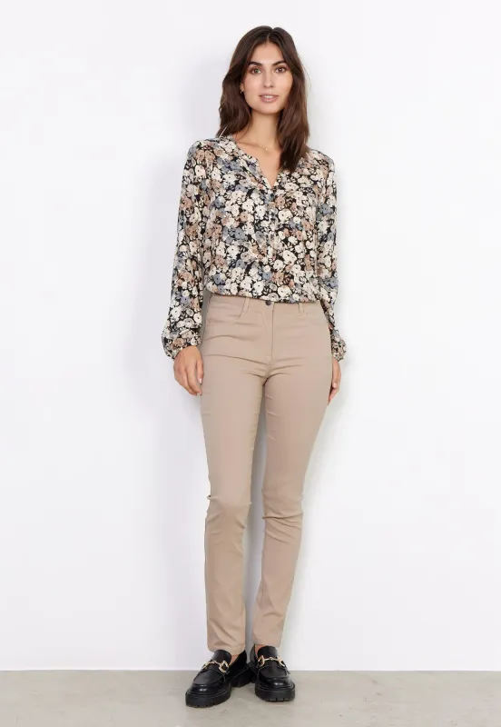 SC-LILLY 44-B ladies stretch skinny pant w/pockets