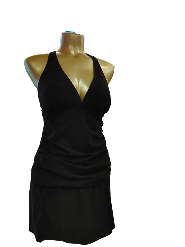 30ZZ5083D cami tankini w/twist back