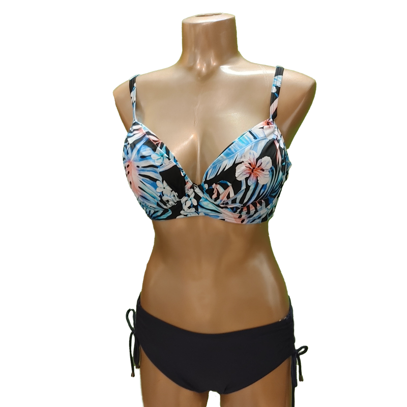 B5-303 floral bikini