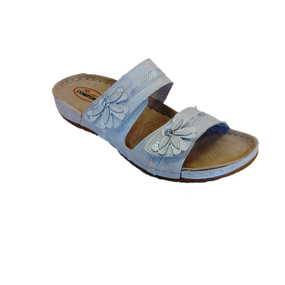 2225697 Double strao velcro adjustable sandal