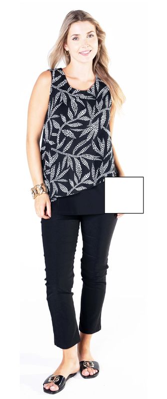 VC6000 Pull on ankle pant w/pockets