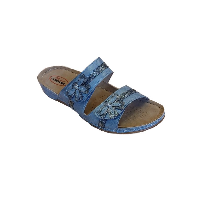 2225697 Double strao velcro adjustable sandal