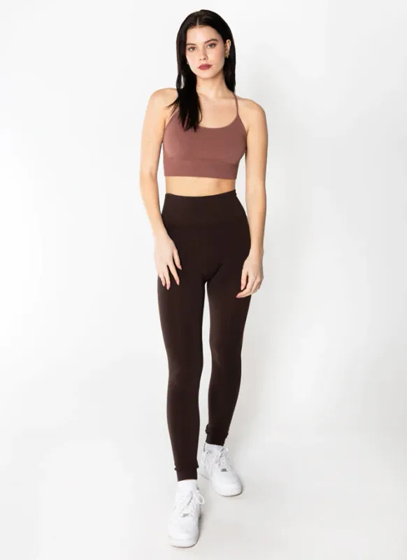 CEBPY1006 bamboo full length high waisted legging