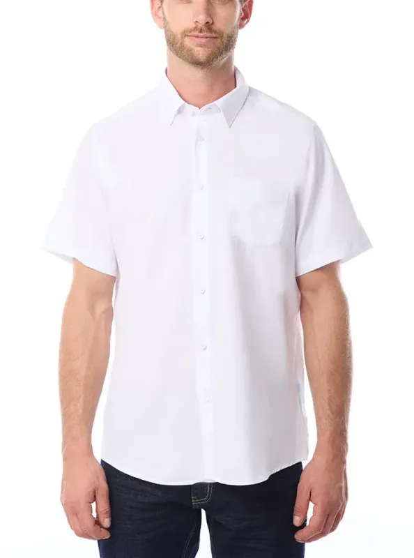 B11604  Men's short sleeve button shirt