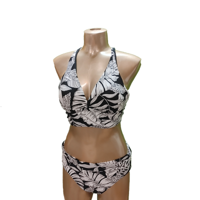 30DJ6063 tunnel back long line bra bikini