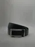 B75650 Men's woven look print belt