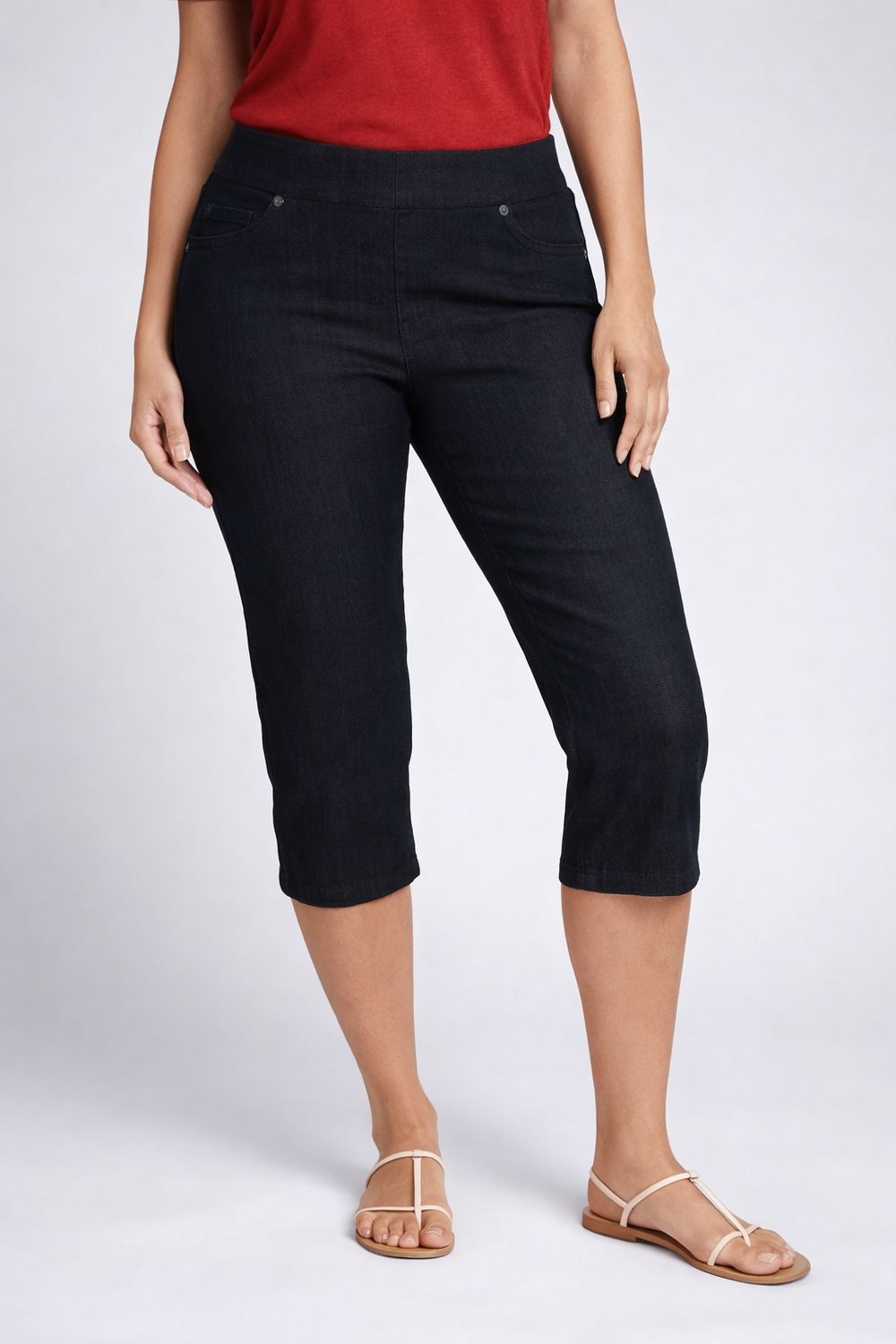 2154-6818-00 Pull-on Liette denim capri
