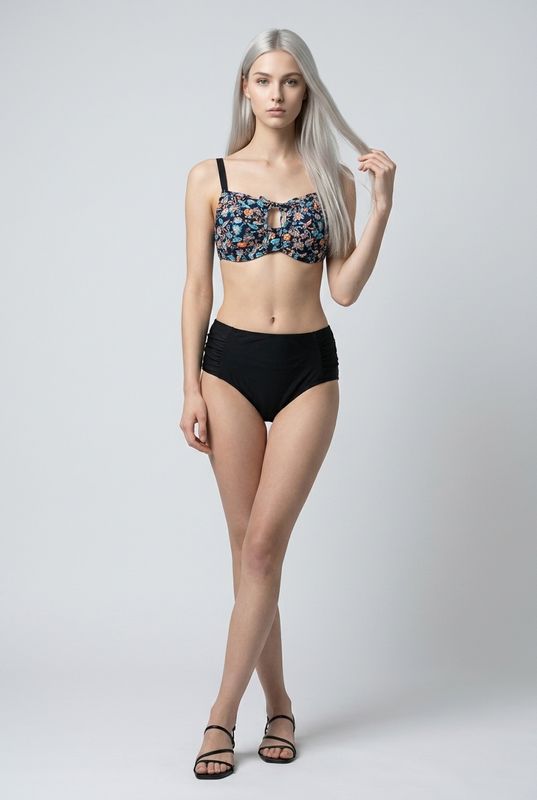 B4-301 floral bikini