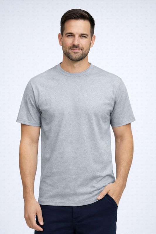 NOOS1000 basic crew neck jeresey t-shirt