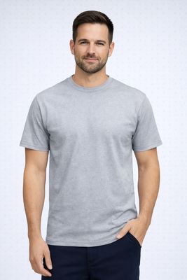 NOOS1000 basic crew neck jeresey t-shirt