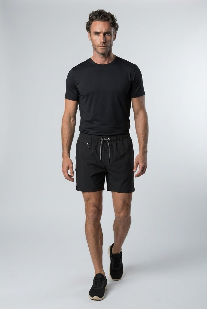 7265299 recycled swimshorts w/pockets 5 1/2 inseam