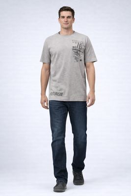 142743G s/s printed T-shirt
