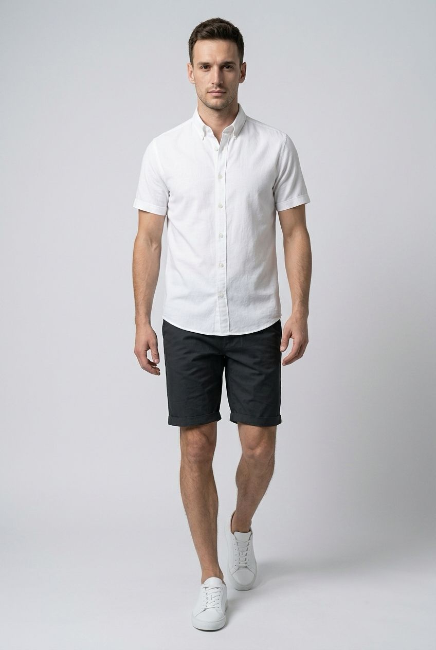 7265050 mens stretch recycled microfiber shorts
