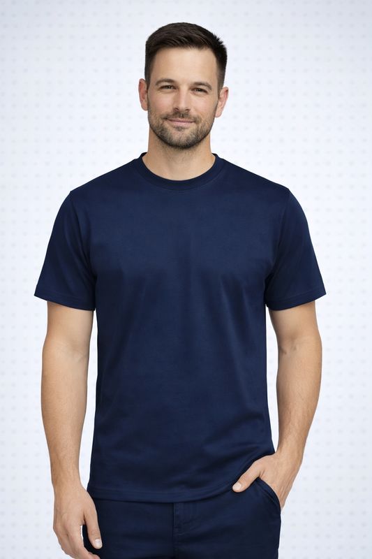 NOOS1000 basic crew neck jeresey t-shirt