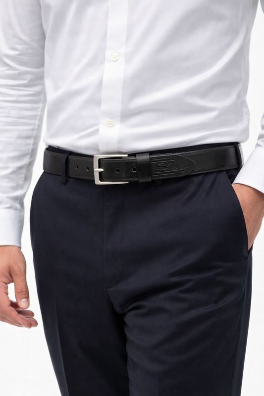 S340-04 mens genuine leather belt