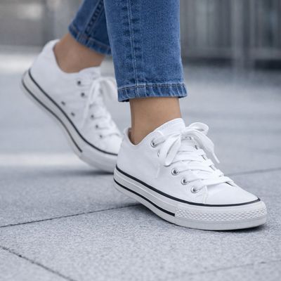 2245196W ladies canvas casual sneaker