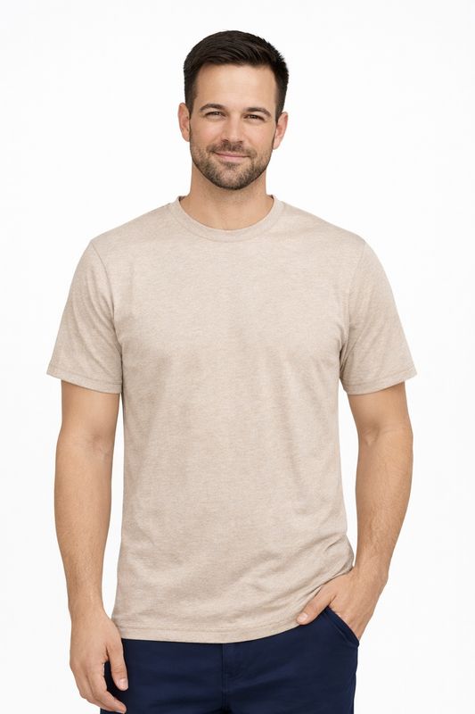 NOOS1000 basic crew neck jeresey t-shirt
