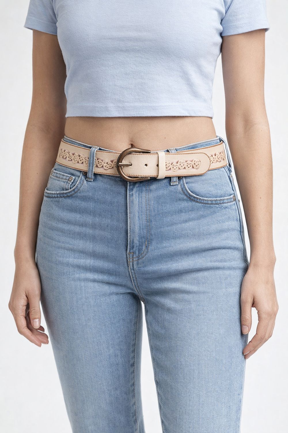S535-09 women's genuine leather belt
