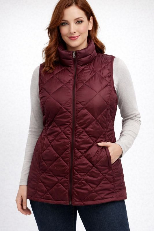 8368572 Ladies ultralight vest w/pockets